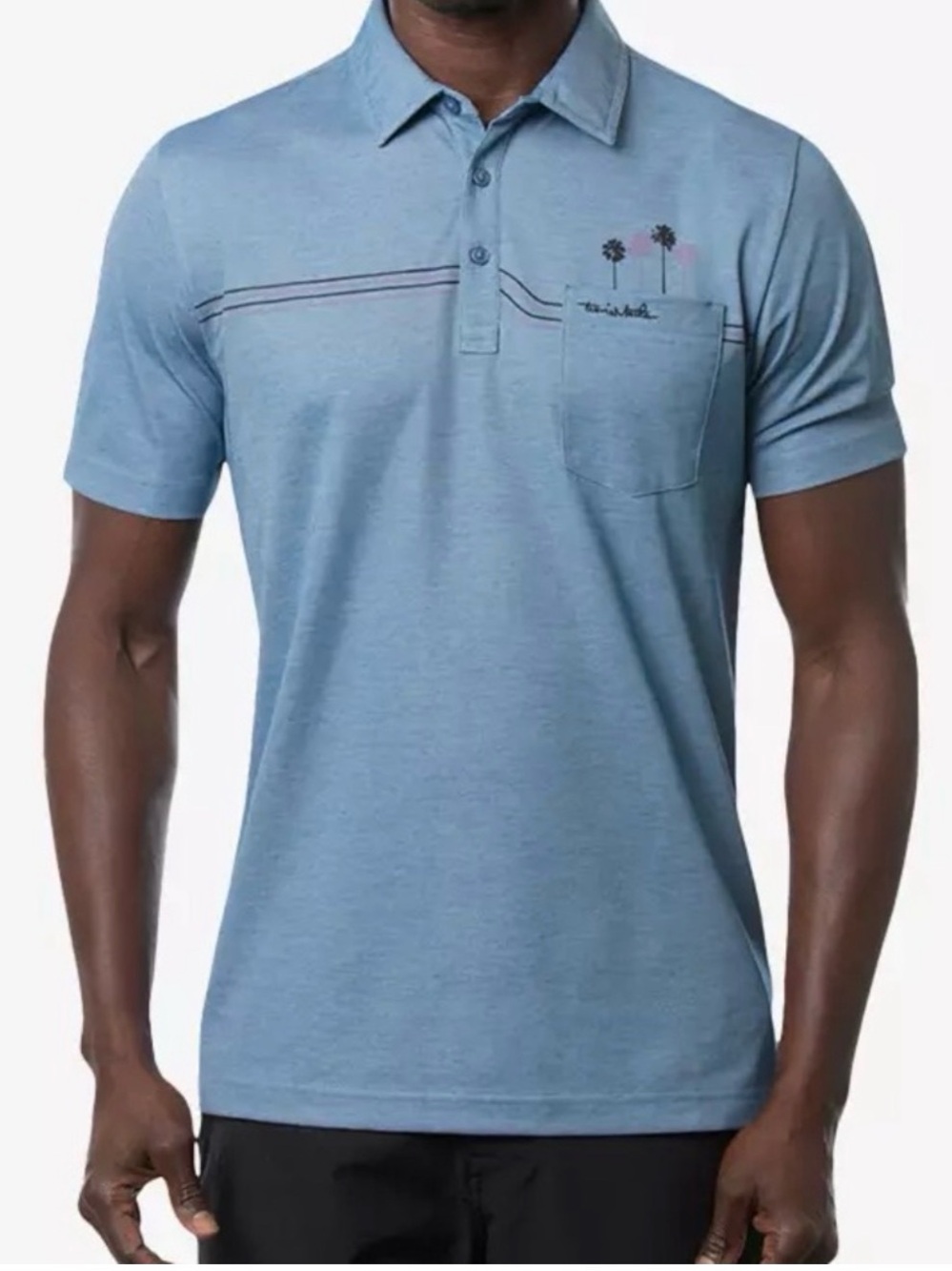 Travis Mathew Max Bet pocket polo XL